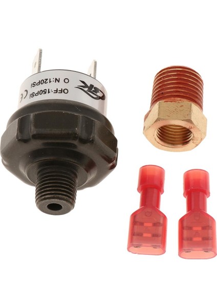 Klima Kontrol Valfi Kompresör Basınç Anahtarı 120-150PSI 3 8 (Yurt Dışından)