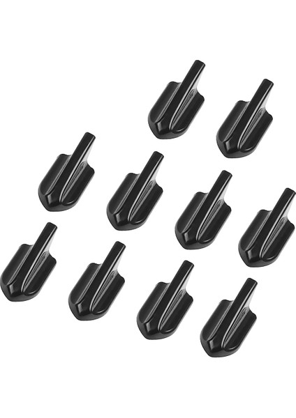 10 Adet Vortex Jeneratör Köpekbalığı Fin Spoiler Difüzör Dekorasyon Evo Stil Için (Yurt Dışından)