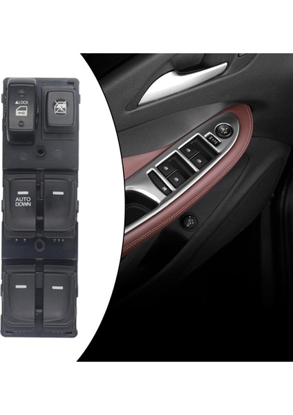 Hyundai 93570-0Q000 Için Elektrikli Güç Penceresi Ana Kontrol Anahtarı (Yurt Dışından) indirimleri