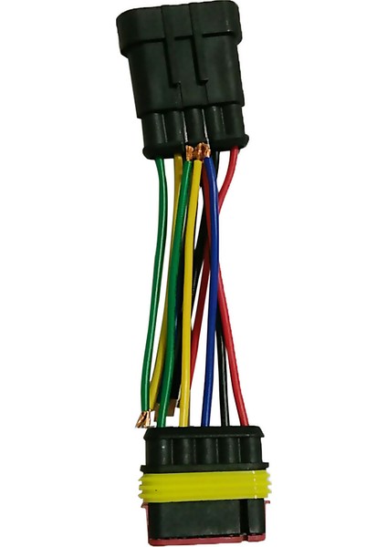 10 Kit 5 Pin Tel Konektör Fiş Kablo Demeti Klipsleri (Yurt Dışından)
