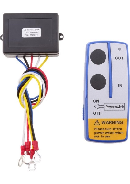 12 V 24 Volt Kablosuz Vinç Uzaktan Kumanda Kiti Anahtarı Telefon Araba Utv Atv Suv Için (Yurt Dışından) fiyatları