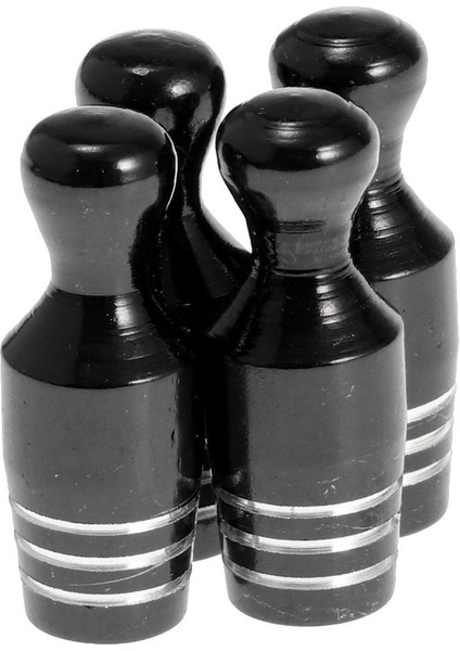 4x Araba Tekerlek Bowling Tip Lastik Hava Valfi Sapları (Yurt Dışından)