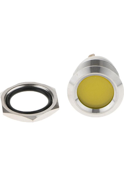 Araba Motosiklet 12V 19MM Dash Panel Gösterge Işığı Wrie Kurşunları Sarı (Yurt Dışından)