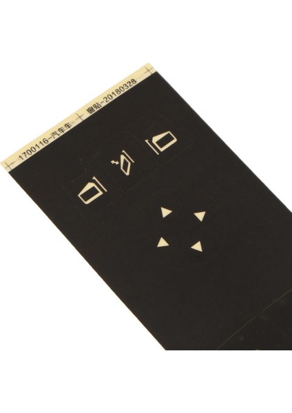 W204 C350 08-14 Için Araba Pencere Düğmesi Trim Kapak Sticker (Yurt Dışından) fırsatları