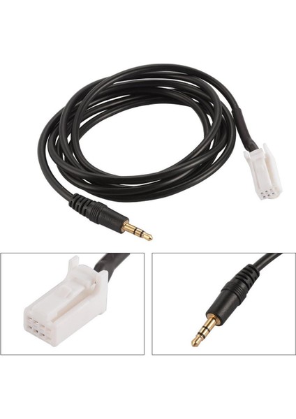 Araba 3.5mm Araba Ses Erkek Soket Adaptör Kablosu Suzuki Swift Jimny Vitra Için (Yurt Dışından) modelleri