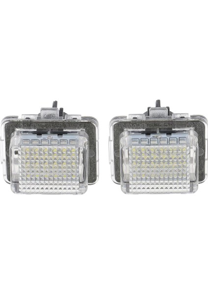 2 Adet LED Sayı Plaka Işıkları Benz C W204 E W212 S W221 cl Için Uygun (Yurt Dışından)