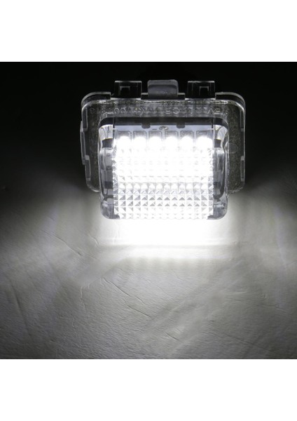 2 Adet LED Sayı Plaka Işıkları Benz C W204 E W212 S W221 cl Için Uygun (Yurt Dışından)