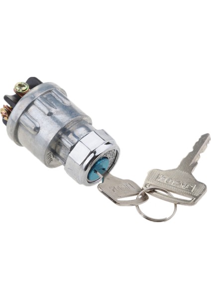 Evrensel Ateşleme Silindir Anahtarı Kilidi + 2 Tuşlar 4-Konum Araba Kamyon Için Fit (Yurt Dışından)