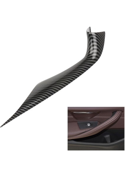 Araba Kapısı Paneli Sapı Bmw 5series Için Basit Kurulum G38 Sol Karbon Fiber (Yurt Dışından)