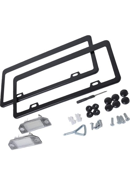 Profesyonel Plaka Işıkları LED Lambalar + Lota Plaka Çerçevesi Değiştirme (Yurt Dışından)