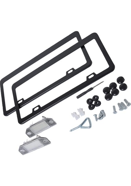 Profesyonel Plaka Işıkları LED Lambalar + Lota Plaka Çerçevesi Değiştirme (Yurt Dışından) indirimleri