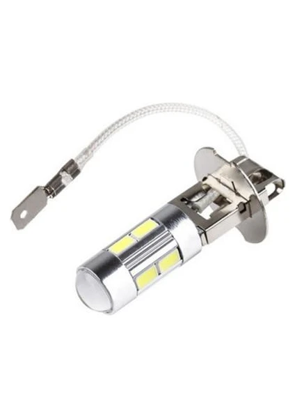 2 Parça H10 12 V LED Sis Ampuller Aşırı Süper Parlak H3 5630 10 Smd LED Lamba (Yurt Dışından)