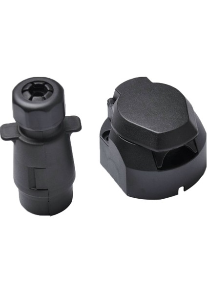 7-Pin 7 Yollu 12 V Kamyon Römork Tekne Hattı Işık Fiş Soket Konnektör Adaptörü (Yurt Dışından)