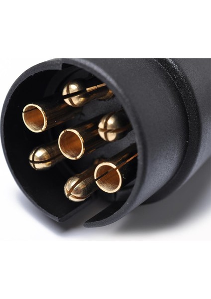 7-Pin 7 Yollu 12 V Kamyon Römork Tekne Hattı Işık Fiş Soket Konnektör Adaptörü (Yurt Dışından)