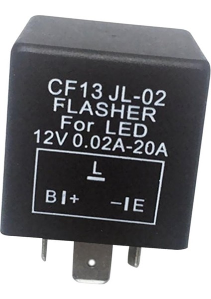 CF13 Jl-02 3-Pın Araç Flaşör Röle Düzeltme LED Işık Dönüş Sinyali Araba Için Flash (Yurt Dışından)