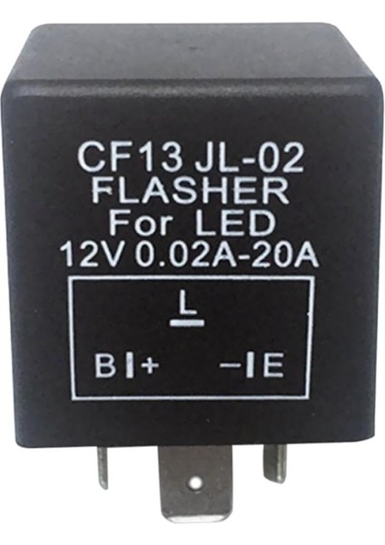 CF13 Jl-02 3-Pın Araç Flaşör Röle Düzeltme LED Işık Dönüş Sinyali Araba Için Flash (Yurt Dışından) fiyatları