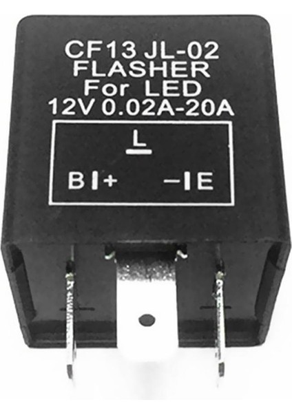 CF13 Jl-02 3-Pın Araç Flaşör Röle Düzeltme LED Işık Dönüş Sinyali Araba Için Flash (Yurt Dışından) indirimleri