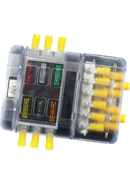 5 Adet Çift Satır 6 Konum Vidalı Terminal Blok Bariyer Şeridi Elektronik Devre (Yurt Dışından)