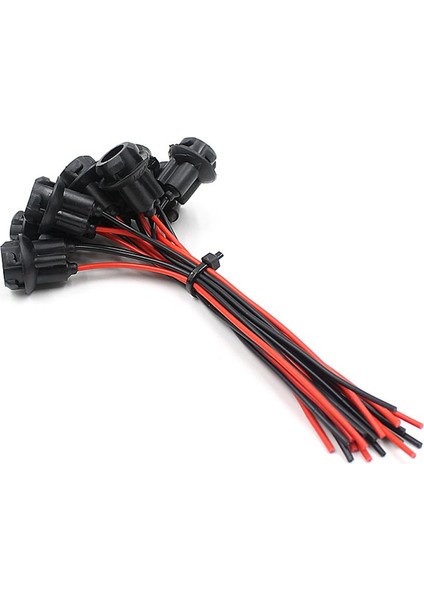 10 Adet T10 5050 W5W Ampul Soket Tutucu Bağlayıcı Önceden Kablolu Bağlayıcı (Yurt Dışından) fırsatları