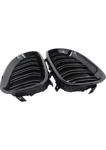 Bmw E60 E61 2004-2009 Için Ön Tampon Izgara Örgü Izgara 2 Adet Parlak Siyah (Yurt Dışından)