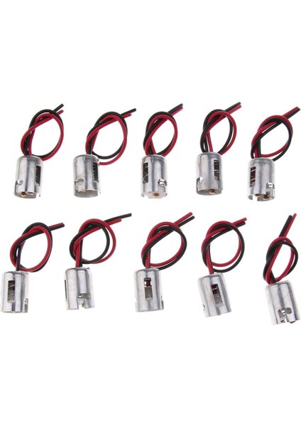 10 Parça 1156 BA15D Çift Tel Demeti LED Ampul Işık Kadın Soket Adaptörü (Yurt Dışından) fiyatları