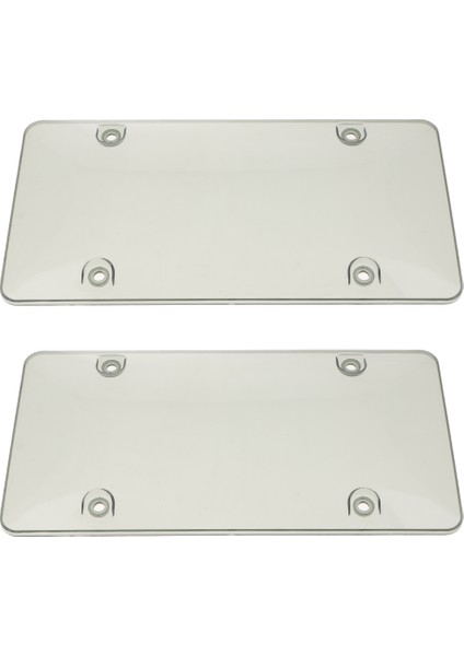 2 Adet Lisans Plakası Çerçeve Abd Model Otomobiller Için Gri Plastik 12.4 x 6.29 Inç (Yurt Dışından)