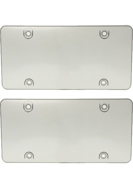 2 Adet Lisans Plakası Çerçeve Abd Model Otomobiller Için Gri Plastik 12.4 x 6.29 Inç (Yurt Dışından) fiyatları