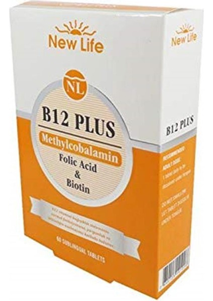 New Life B12 Vitamin, 60 Tablet