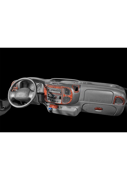 Meriç® Ford Transit Ön Torpido Kaplama Maun 12 Parça 2000-2006