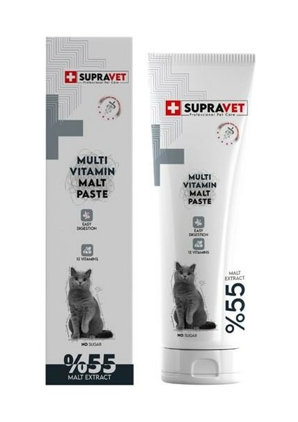 Kediler Için Taurinli Multi Vitamin Kedi Macunu 100 gr