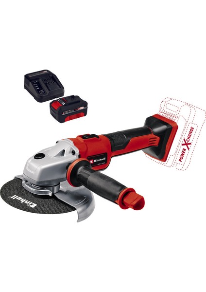 Axxio 18/150 Li Bl Akülü Avuç Taşlama (1X4,0AH Starter Kit)