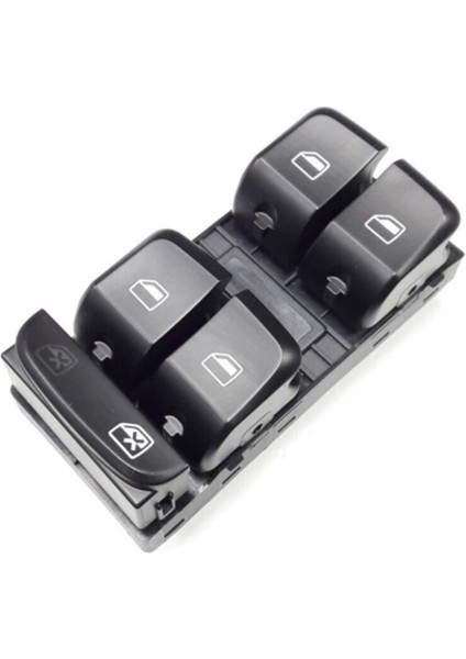 Audi A5 2012-2016 Sol Cam Düğmesi Cam Kilitli Krom 8K0959851F