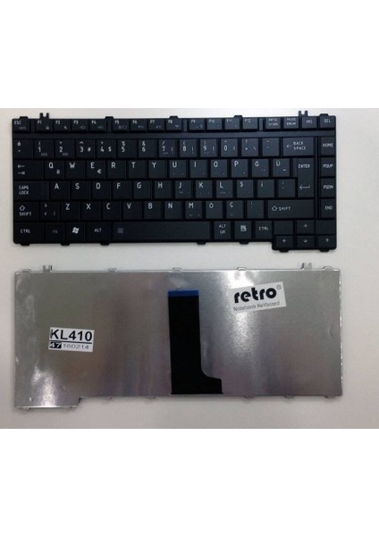 Toshiba Satellite A205 Uyumlu Notebook Klavyesi - Siyah - Tr