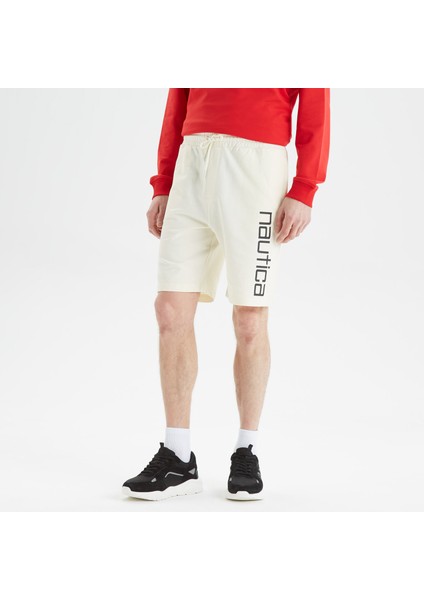 Nautıca Erkek Krem Baskılı Standart Fıt Şort K35621T.1MA modelleri