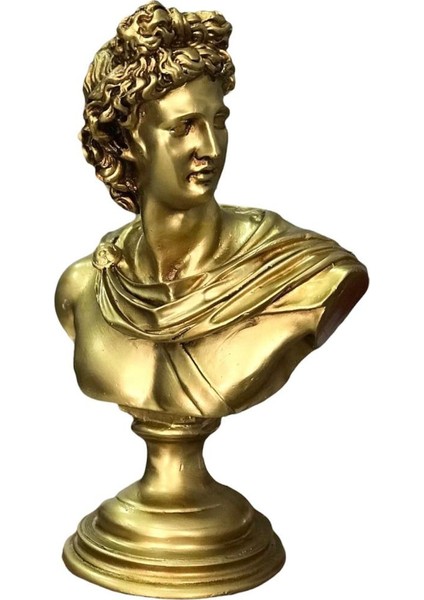 Apollo Büst Büyük Boy Heykel