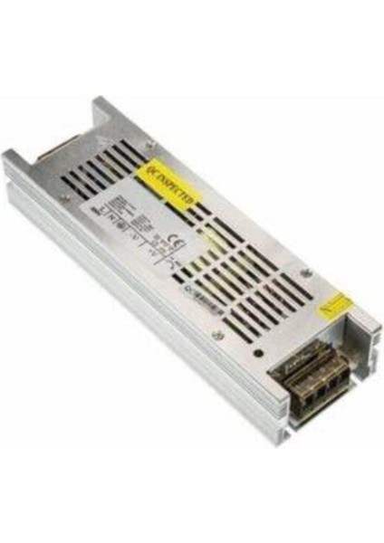 CT-2578 30 Amper 360 Watt Ultra Slim Şerit LED Trafosu Adaptörü Metal Gövde