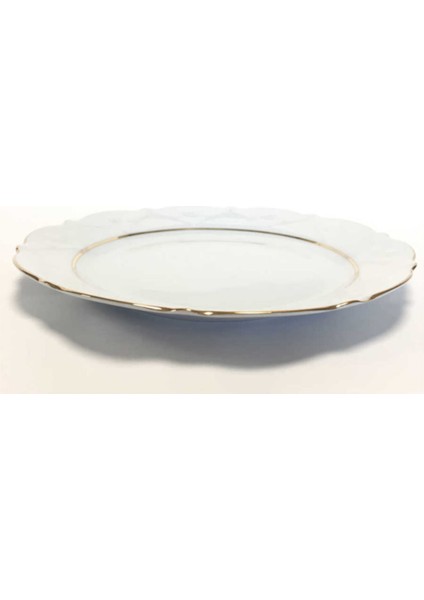 Altın Yaldız 2f 21CM Düz Pasta Tabağı 6lı