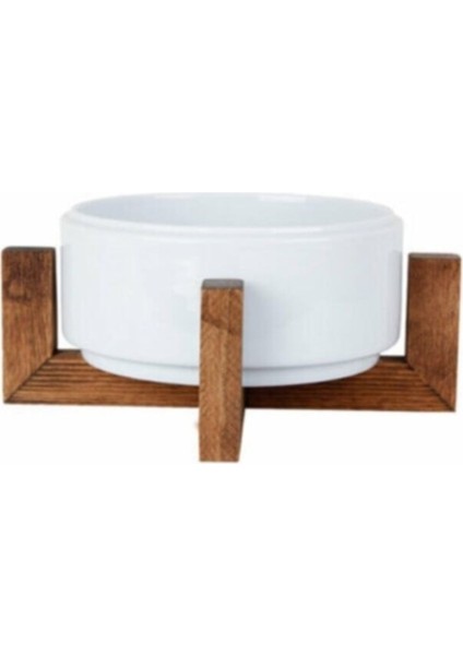 Beyaz Ahşap Ayaklı Kase 16 cm fiyatları