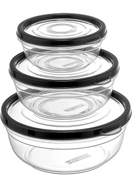 Lock & Fresh 3'lü Kompakt Set 400-800-1350 Ml, Plastik Saklama Seti indirimleri