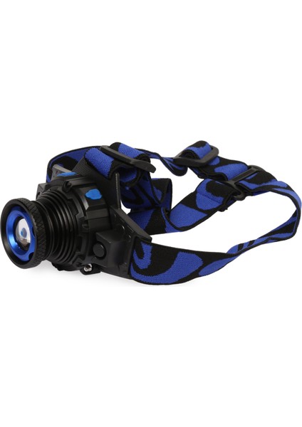Br T350 T6 LED Zoomlu Şarjlı Kafa Feneri