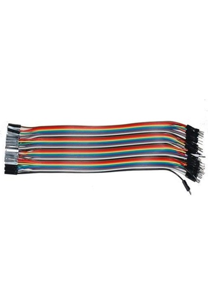 40 Adet Erkek-Erkek Jumper Kablo 30 cm