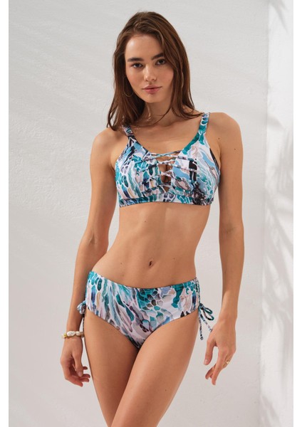 Rhode Bantlı Toparlayıcı Bikini Coral 231237-D fırsatları