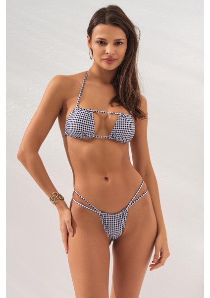 Straplez Formlu String Bikini Pötikare 231241-D