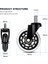 Ofis Koltuğu 5 Tekerlek Seti P 11 x 22 mm (Yurt Dışından) 4