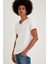Slim Fit V Yaka Basic Kısa Kollu Pamuklu Penye Tişört M4791AZ21SP 1