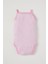 Kız Bebek Bulut Baskılı Çizgili Desenli Askılı Çıtçıtlı Body T8049A221SP 2