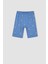 Erkek Çocuk Desenli Kısa Kollu Pamuklu Pijama Takım X3643A622SP 3
