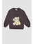 Kız Çocuk Disney Lion King Bisiklet Yaka İçi Yumuşak Tüylü Sweatshirt V4763A621WN 1