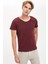 Slim Fit V Yaka Basic Kısa Kollu Tişört M4791AZ20SP 1