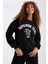 Regular Fit Bisiklet Yaka Uzun Kollu Sweatshirt V1786AZ21AU 3